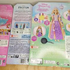 マテル ディズニープリンセス  ラプンツェル(ヘアアレンジセット) エルサ シンデレラ セットの画像