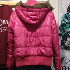 可愛いダウンジャケット Lの画像
