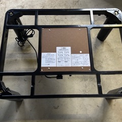 【決定】山善 折り畳みこたつ NCF-80601 BK 2023年 極美品の画像