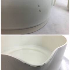 【最終値下げ】JT540 (O) siroca シロカ 電気ポット 電気ケトル おりょうりケトル ちょいなべ SK-M152 アイボリー 2020年製 通電動作OK 中古現状品 現地引き取りのみの画像