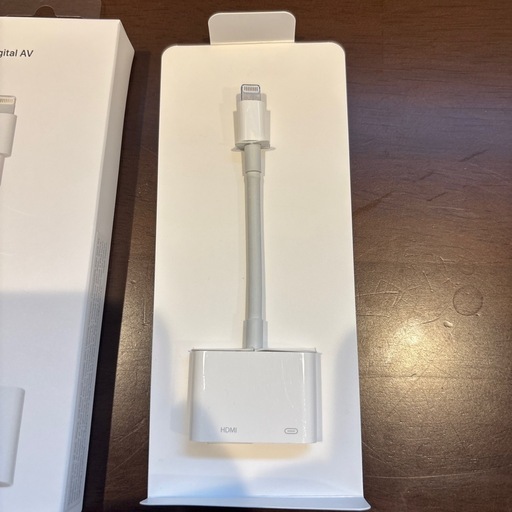 iPhone Lightning デジタル変換　アダプタ