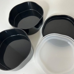 桂由美　2段のお弁当箱　【j209】の画像