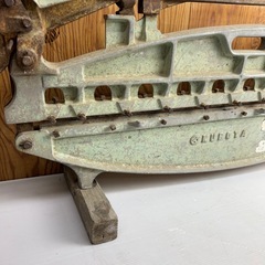 k1216601  【引取限定】【中古品】【動作未確認】【ジャンク】一部刃こぼれ有 KUBOTA シングルカッター 瓦切断器 カラーベスト 中古品 現状品の画像