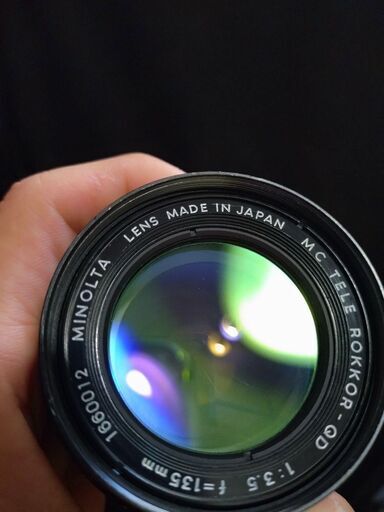 優良品　Minolta  MC Tele Rokkor 135mm   f/3.5
