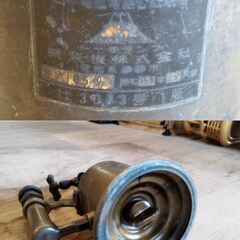 古いトーチランプ SAKAE FUJI 昭和44年 動作未確認 オブジェ 置物 ディスプレイ用 レトロ　/TJ-2187 2Fの画像