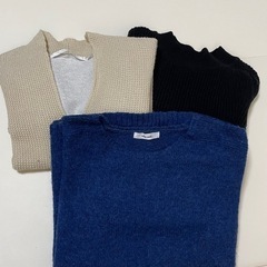 【12/25まで】レディース　ニット3点セット