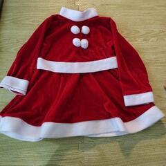 サンタ　コスチューム　幼児用の画像