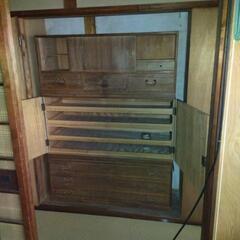 昭和 レトロ タンス アンティークの画像