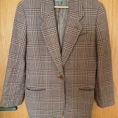 EMPORIO ARMANI チェック柄 テーラードジャケット