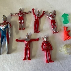 ウルトラマン ソフビ 消しゴム セット