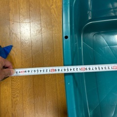 角タライ2個120リットル水抜き付きの画像