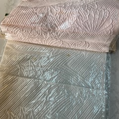 着物半衿　　ピンクと白の画像