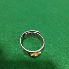 新品未使用品・シルバーリングの画像
