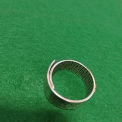 新品未使用品・シルバーリングの画像
