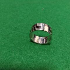 未使用品・縞模様リングの画像