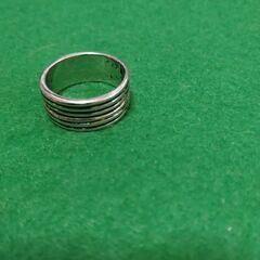 未使用品・縞模様リングの画像