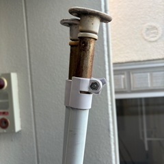 パーテーション　突っ張り棒の画像