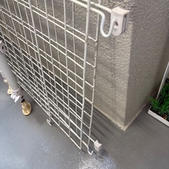 パーテーション　突っ張り棒の画像