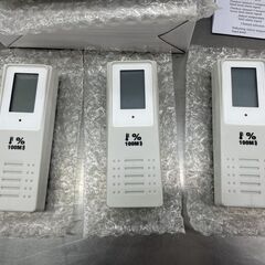 LCDデジタルワイヤレス温度計 湿度計 通電確認済み 札幌市手稲区の画像