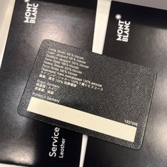 モンブラン MONTBLANC ボールペン ローズゴールド 名刺入れ ビジネスカードホルダー　 の画像