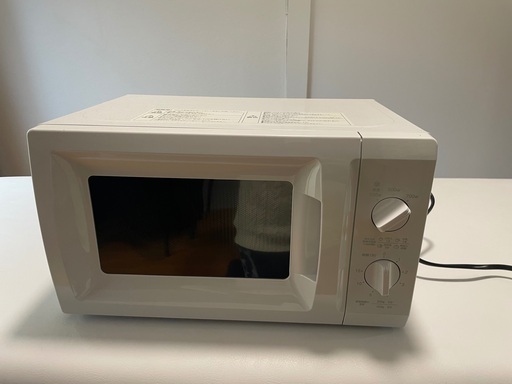 電子レンジ ほぼ新品　BCR170-W5 ホワイト ORIGINAL BASIC