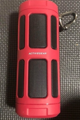 ACTIVEGEAR ワイヤレススピーカー 赤