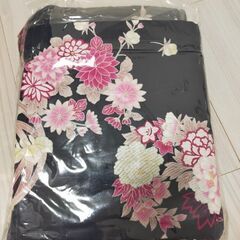 浴衣セット_紺色_未使用