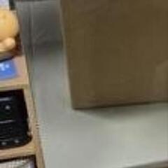 ミラー付キャビネット収納6段調整可(1個)