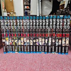 【リサイクルショップどりーむ鹿大前店】No.11787　『鬼滅の刃』　1～23巻　全巻セット　ジャンプ　中古品　※現状品　状態：悪いの画像