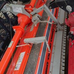 ドライブハロー、クボタマウント用価格交渉可能とします、2,8M、2,4M、溝キリ、ライスグレーダー、どちらも使用可能品、オイル漏れ無し、現状優先、一見されたし、の画像