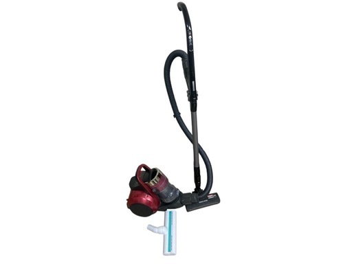 動作品 Panasonic パナソニック サイクロン式掃除機 プチサイクロン レッド MC-SR570G-R 2019年製 家電 掃除機