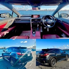 レクサスRX200T  Fスポーツ　ワンオーナー　レッドレザーシート　神戸の画像