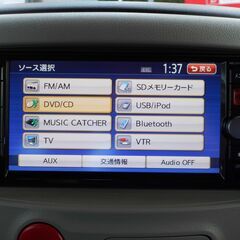 ⛄お買得価格‼⛄ローン通りやすいです❗️修復歴無●実走行52,400km●ガラスルーフ●平成24年キューブ　15XVセレクション　純正SDナビ　フルセグTV　バックカメラ　Bluetooth　インテリキー　ETC　社外LEDヘッドライト　予備検査付の画像