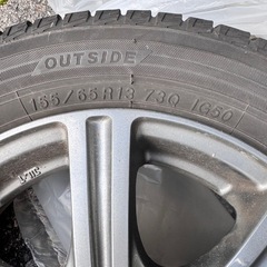 スタッドレス タイヤ ホイールの画像