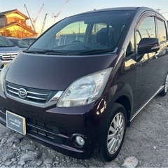 【支払総額10.8万円】5万キロ！車検令和7年6月機関良好ムーヴ...