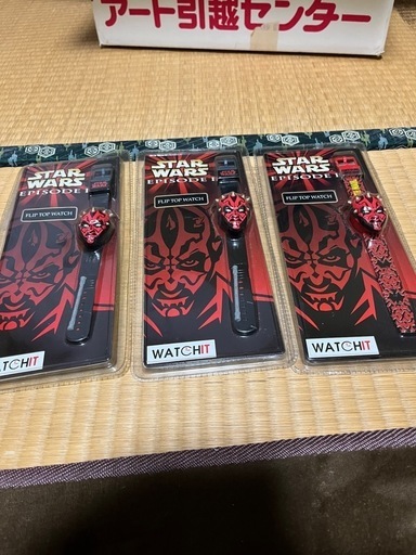 決まりました！スターウォーズのおもちゃの時計