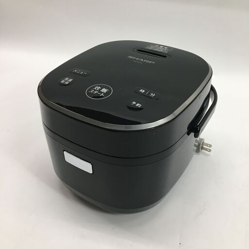 3/7 終 20年製 SHARP シャープ ジャー炊飯器 KS-KC5-B 0.54L 3合炊き ブラック 黒 動作確認済 24l菊HG