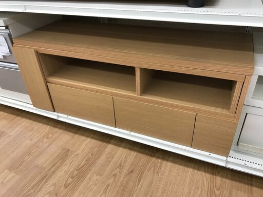 ★ジモティ割あり★  テレビ台 ナチュラル H42×W109×D37 クリーニング済み KJ7384