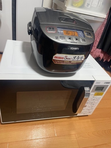 電子レンジ  炊飯器セット