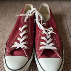 【CONVERSE】 スニーカー レッド 赤 コンバース ローカ...