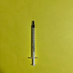 目盛付シリンジ1ml新品20本　シリンジ　ペット介護　強制給餌　給水の画像
