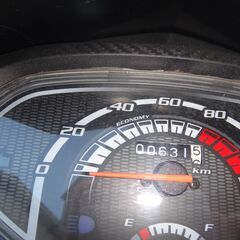 【取引中】HONDA CLIQ110 　631km（実走）　ホンダクリック110　自賠責付き（R9 8月まで）　原付バイク　小型自動二輪車　LEDヘッドライト　オートバイ　激レア　キャブレター車　キックスタート　セルスタートの画像