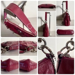 【美品】COACH  ハンドバッグ 肩掛けバッグ ショルダーバッグ F15141の画像