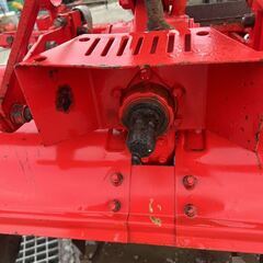 【福岡県みやま市】 ヤンマー マルチロータリー RCA1200M うね立て 耕うん 丸畝 マルチ張り ビニールトラクター 取付 3点リンク 畝立て 【管理番号　管理機017】の画像
