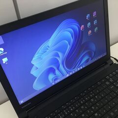 🍀【超美品】ノートパソコン【東芝】 コア5・8世代搭載 高速SSD「Win11・Office2021」管理No22の画像