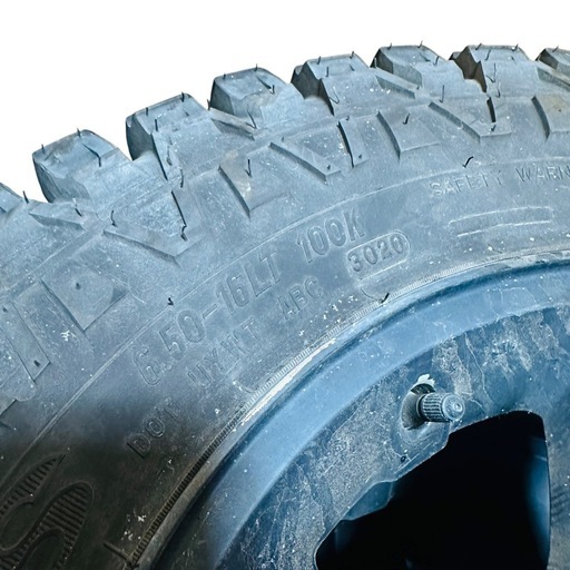 マキシス 6.50-16LT　ジムニー ブロックタイヤホイール ja11 jb23　