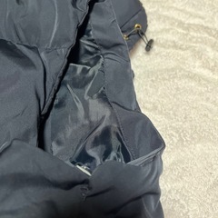 スタディオクリップ　Mサイズ　ネイビー　ダウンベスト　中綿ベスト　フード取り外し可能の画像