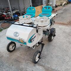 2条植　クボタ　玉ねぎ移植機　KP-2Ts 乗用の画像