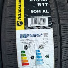 新品状態スタッドレスタイヤ 215/50R17の画像