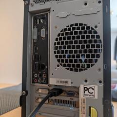 デスクトップPC 本体+ディスプレイ24インチの画像